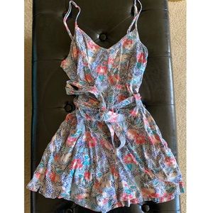 American Eagle printed romper